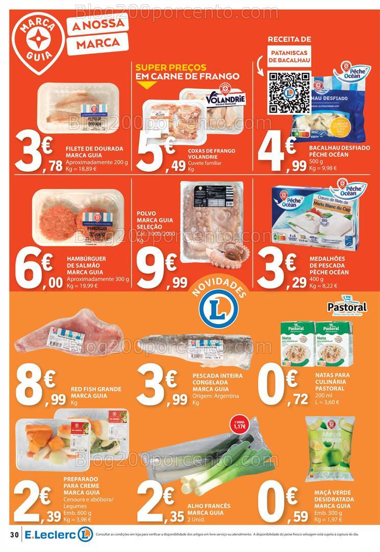 Antevisão Folheto E-LECLERC Promoções de 10 a 16 outubro