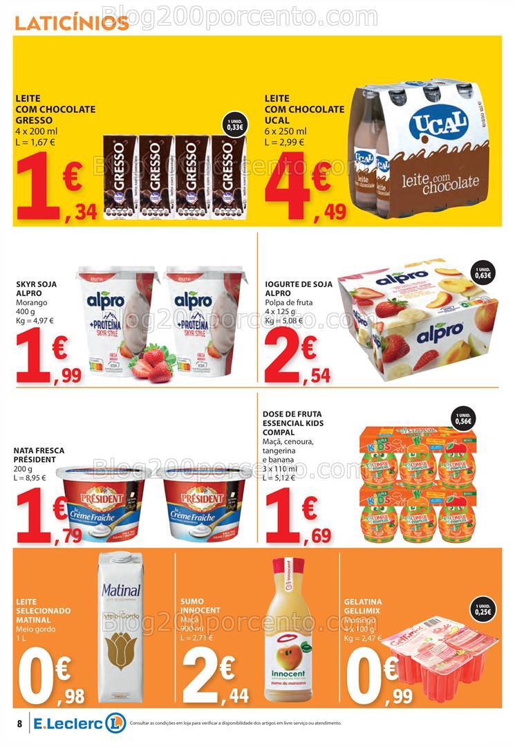 Antevisão Folheto E-LECLERC Promoções de 17 a 23 outubro