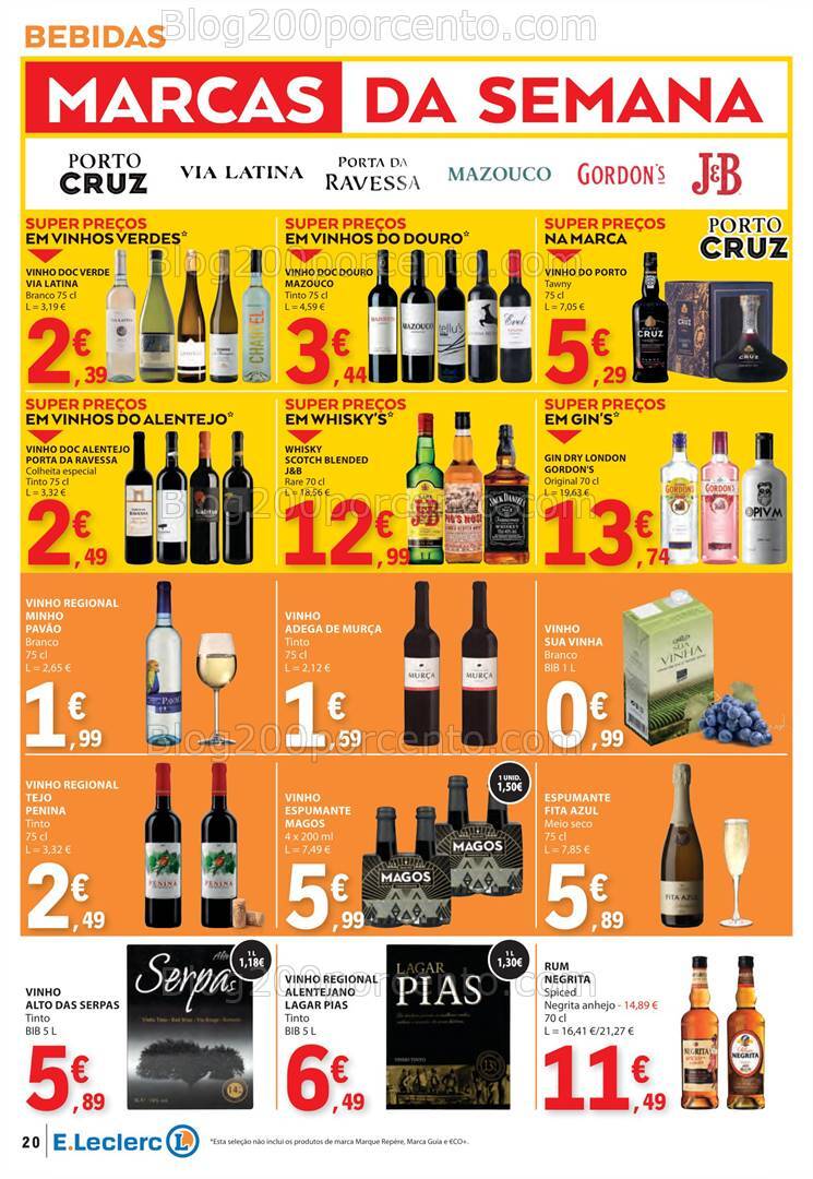 Antevisão Folheto E-LECLERC Promoções de 17 a 23 outubro