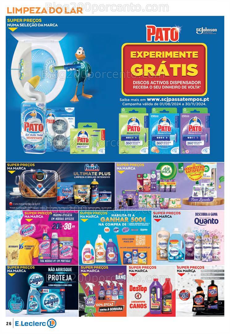 Antevisão Folheto E-LECLERC Promoções de 17 a 23 outubro