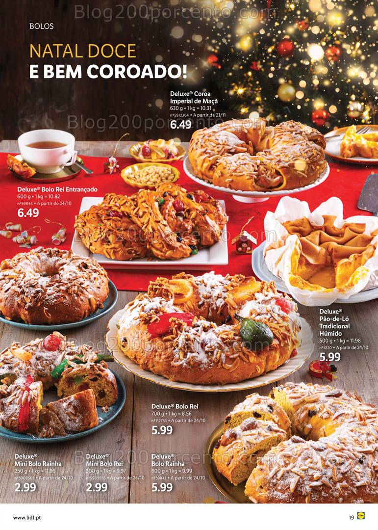 Antevisão Folheto LIDL Natal Promoções a partir de 24 outubro