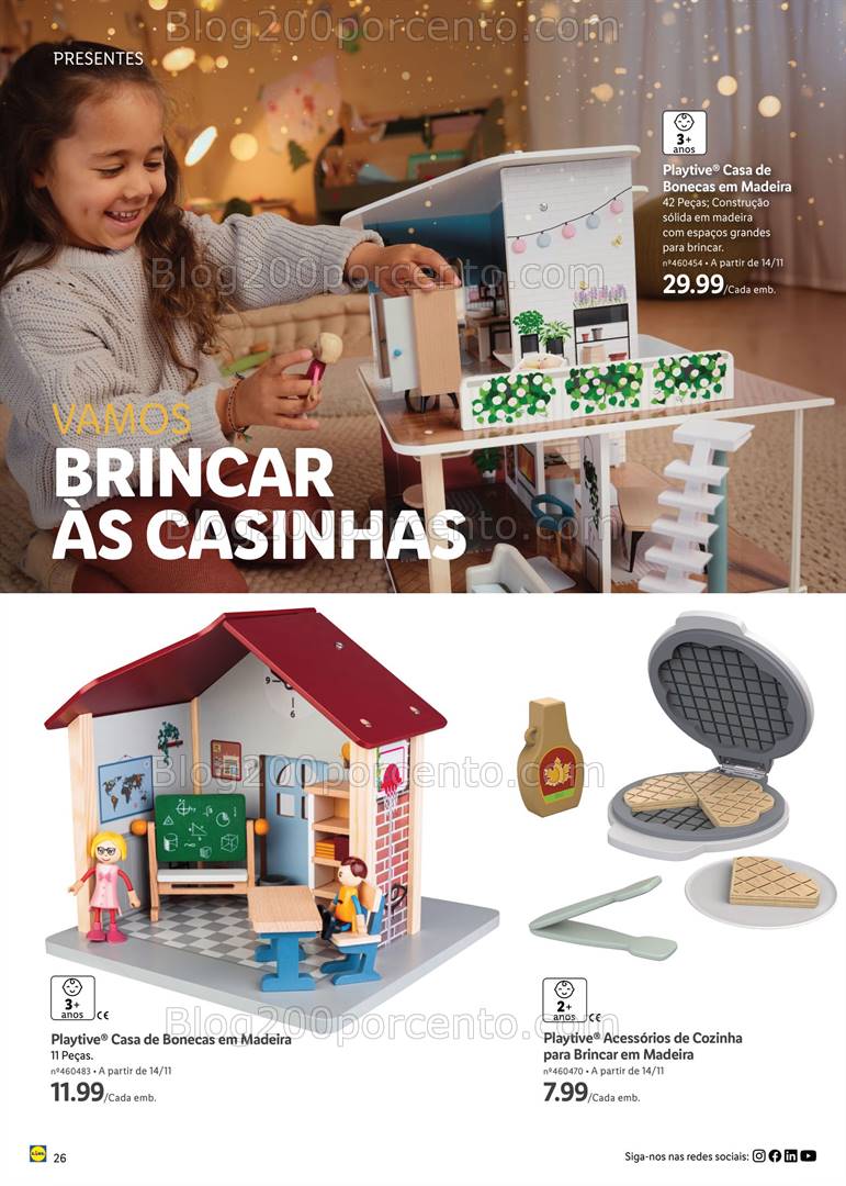 Antevisão Folheto LIDL Especial Brinquedos Promoções a partir de 14 novembro