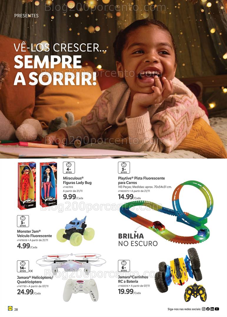 Antevisão Folheto LIDL Especial Brinquedos Promoções a partir de 14 novembro