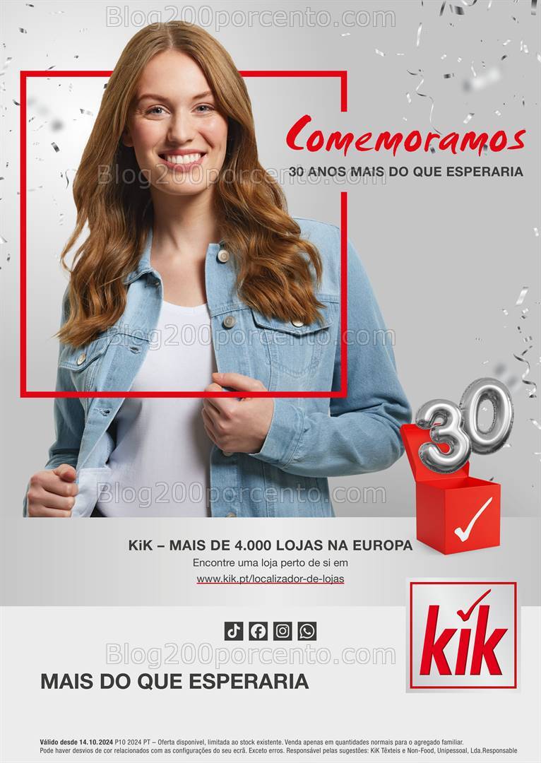 Antevisão Folheto KIK Promoções a partir de 14 outubro