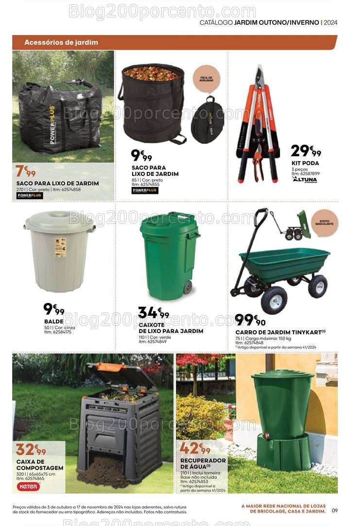 Antevisão Folheto BRICOMARCHÉ Outono - Inverno Promoções de 3 outubro a 17 novembro