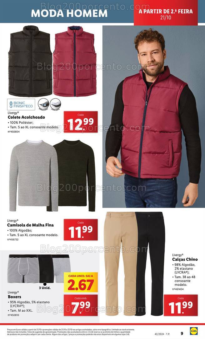 Antevisão Folheto LIDL Bazar Promoções de 17 a 23 outubro