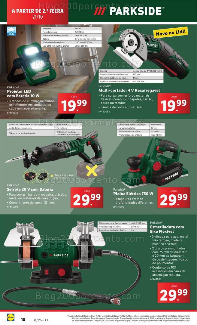 Antevisão Folheto LIDL Bazar Promoções de 17 a 23 outubro