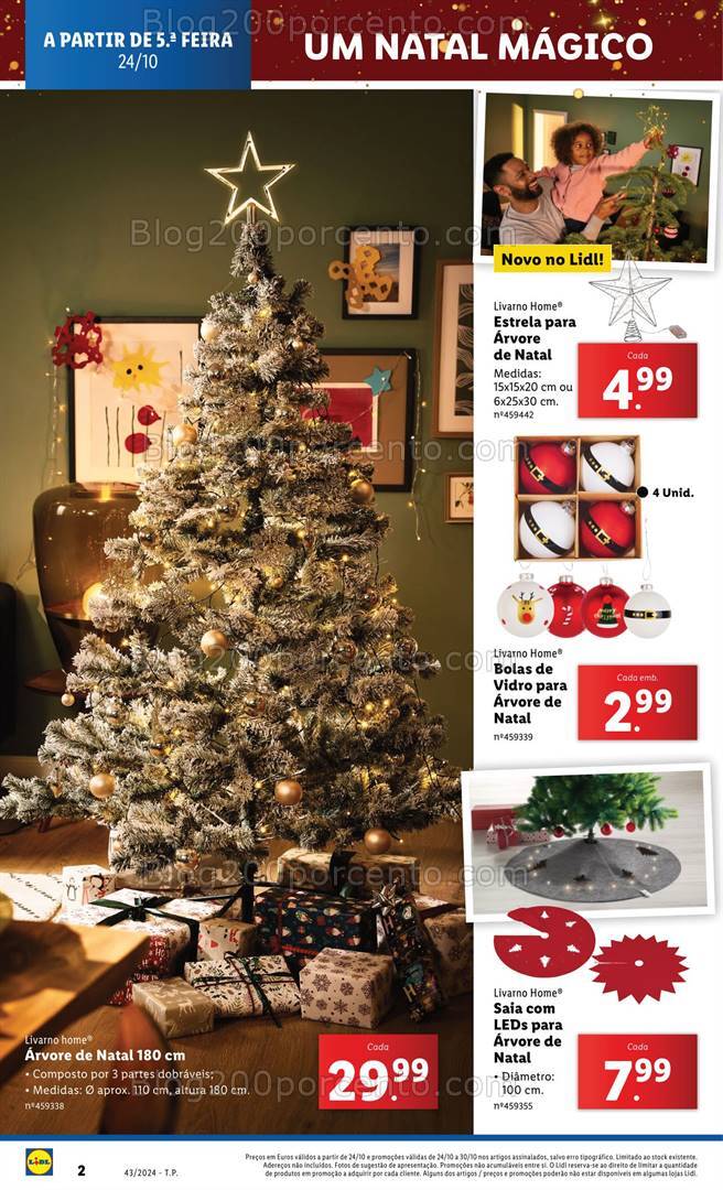 Antevisão Folheto LIDL Bazar Promoções de 24 a 30 outubro