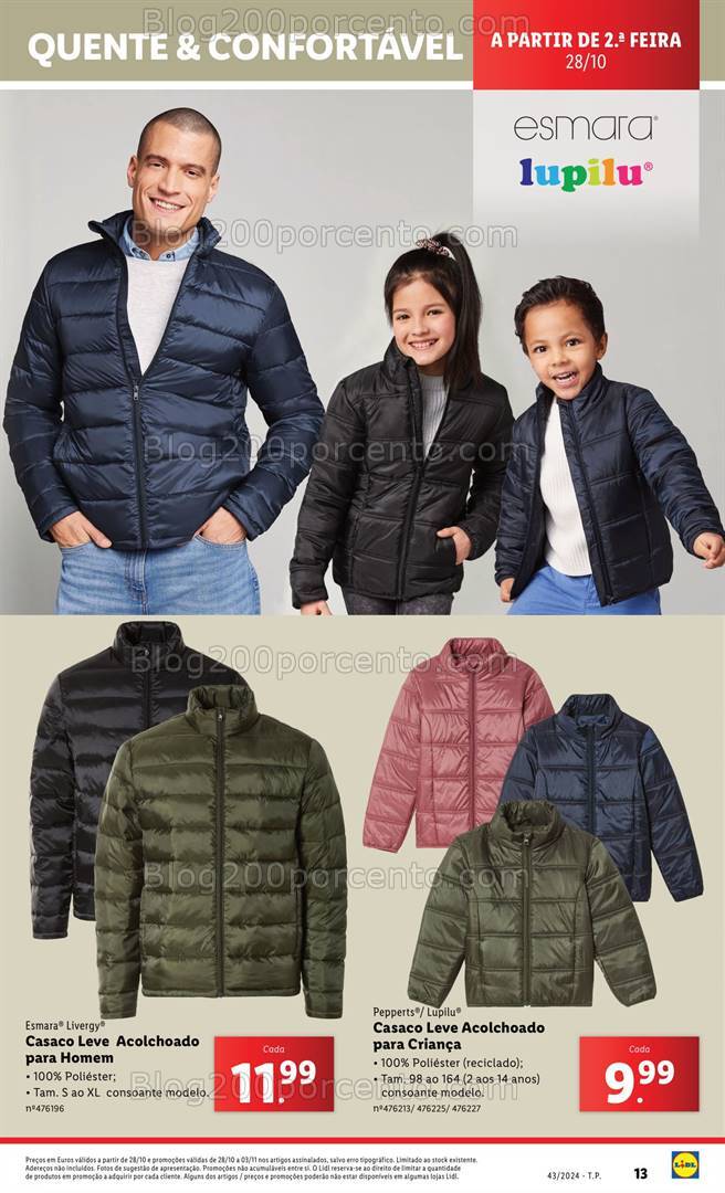 Antevisão Folheto LIDL Bazar Promoções de 24 a 30 outubro