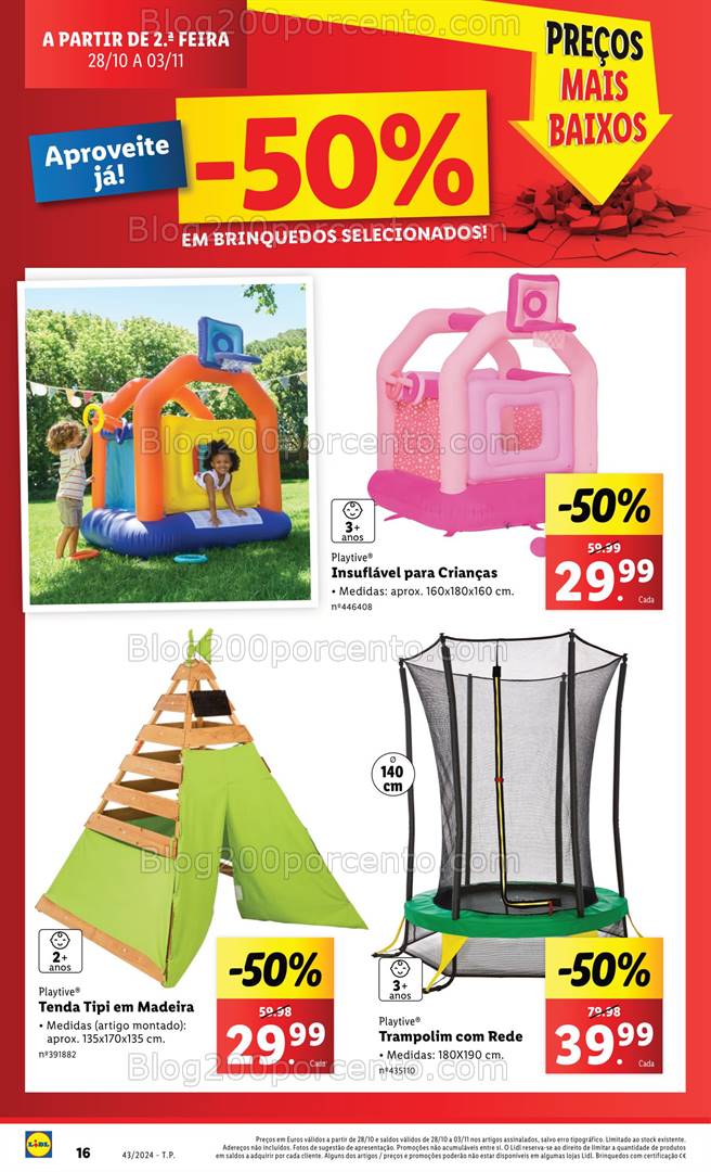 Antevisão Folheto LIDL Bazar Promoções de 24 a 30 outubro