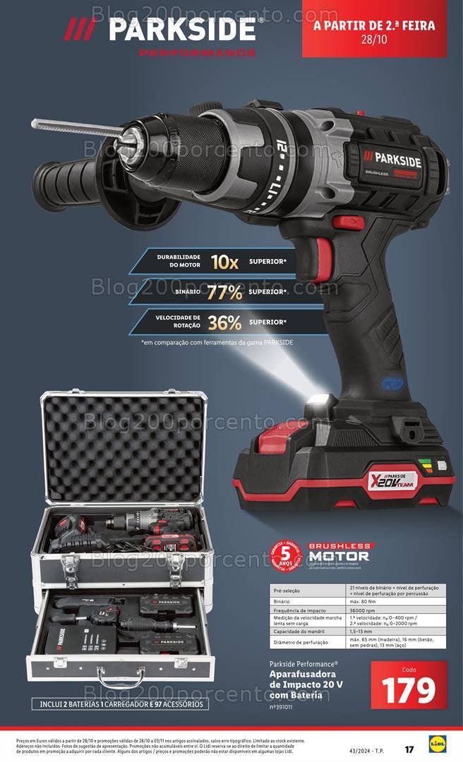 Antevisão Folheto LIDL Bazar Promoções de 24 a 30 outubro