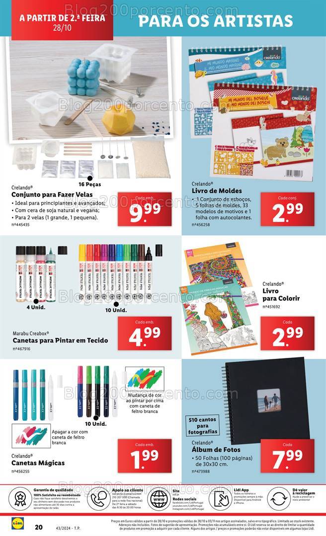 Antevisão Folheto LIDL Bazar Promoções de 24 a 30 outubro