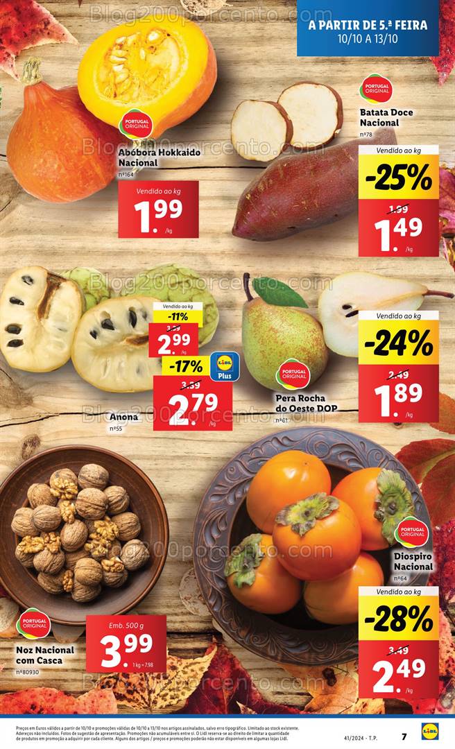 Antevisão Folheto LIDL Promoções de 10 a 16 outubro