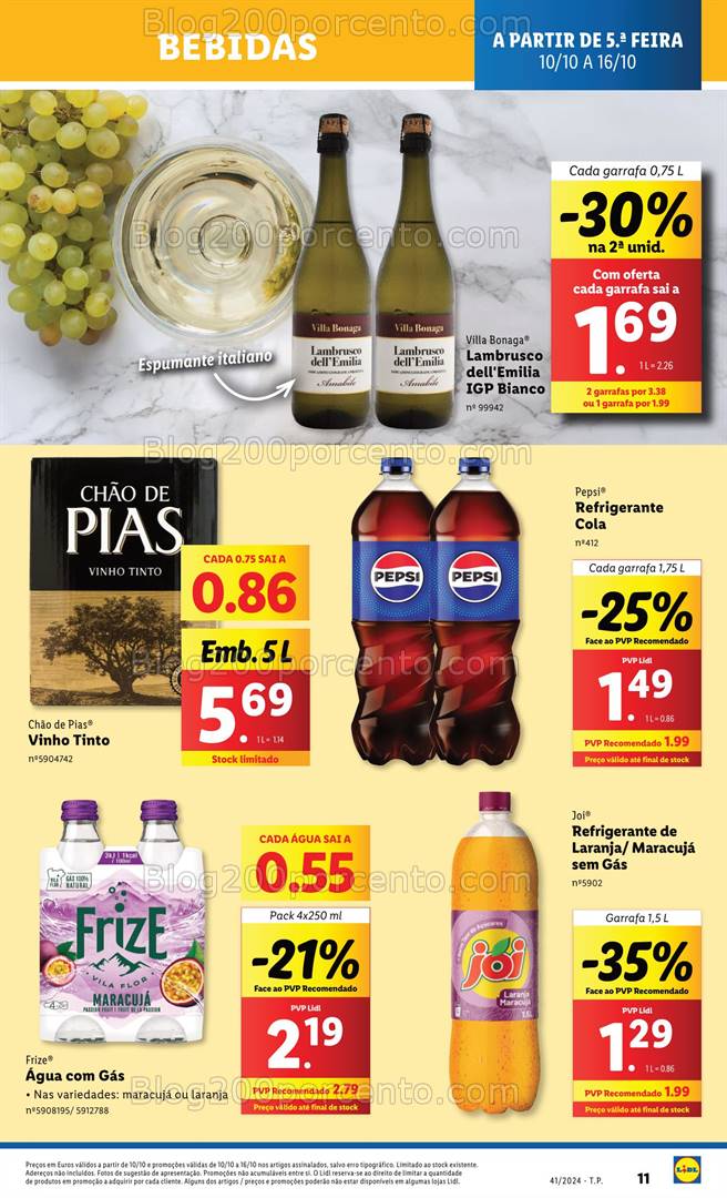 Antevisão Folheto LIDL Promoções de 10 a 16 outubro