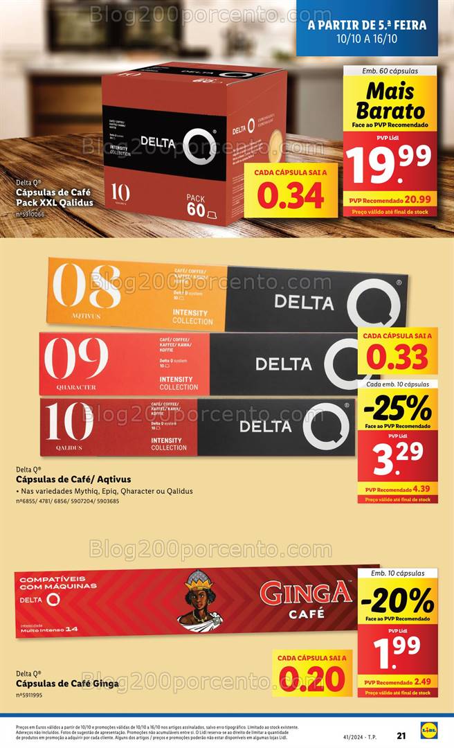 Antevisão Folheto LIDL Promoções de 10 a 16 outubro