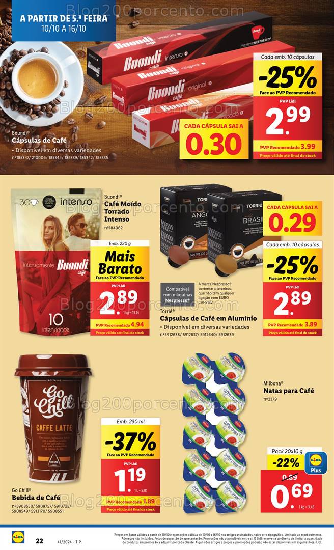 Antevisão Folheto LIDL Promoções de 10 a 16 outubro