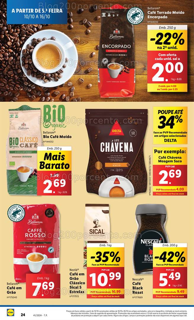 Antevisão Folheto LIDL Promoções de 10 a 16 outubro