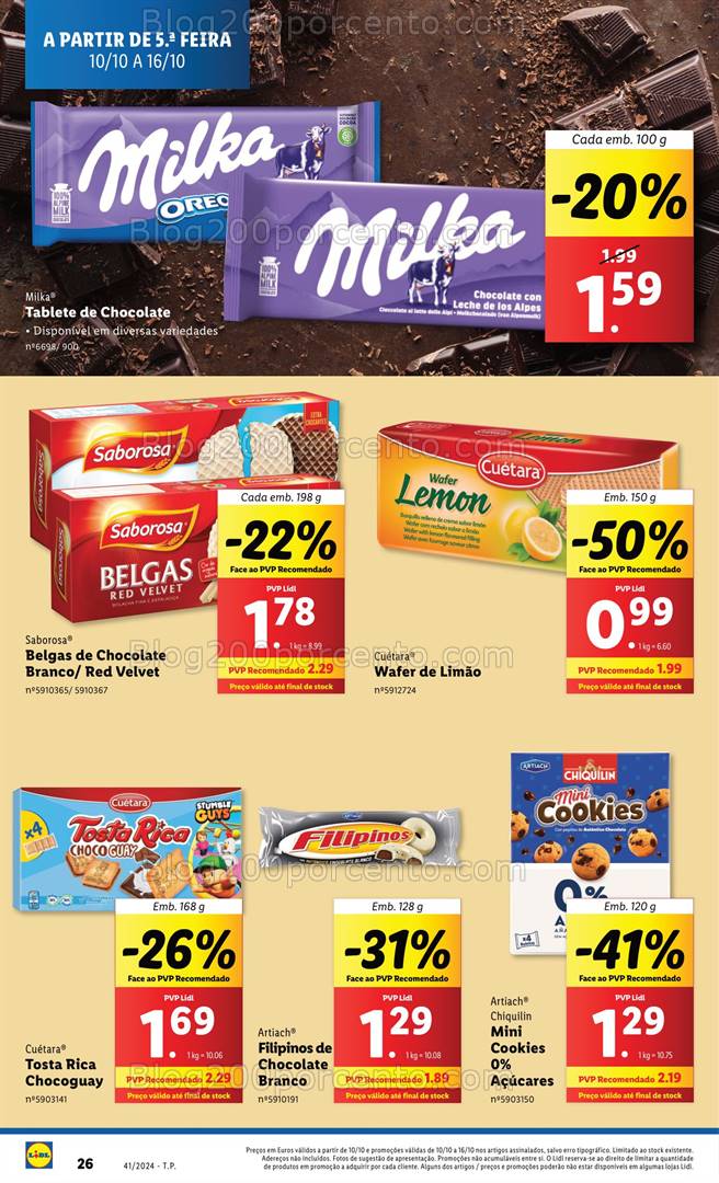 Antevisão Folheto LIDL Promoções de 10 a 16 outubro