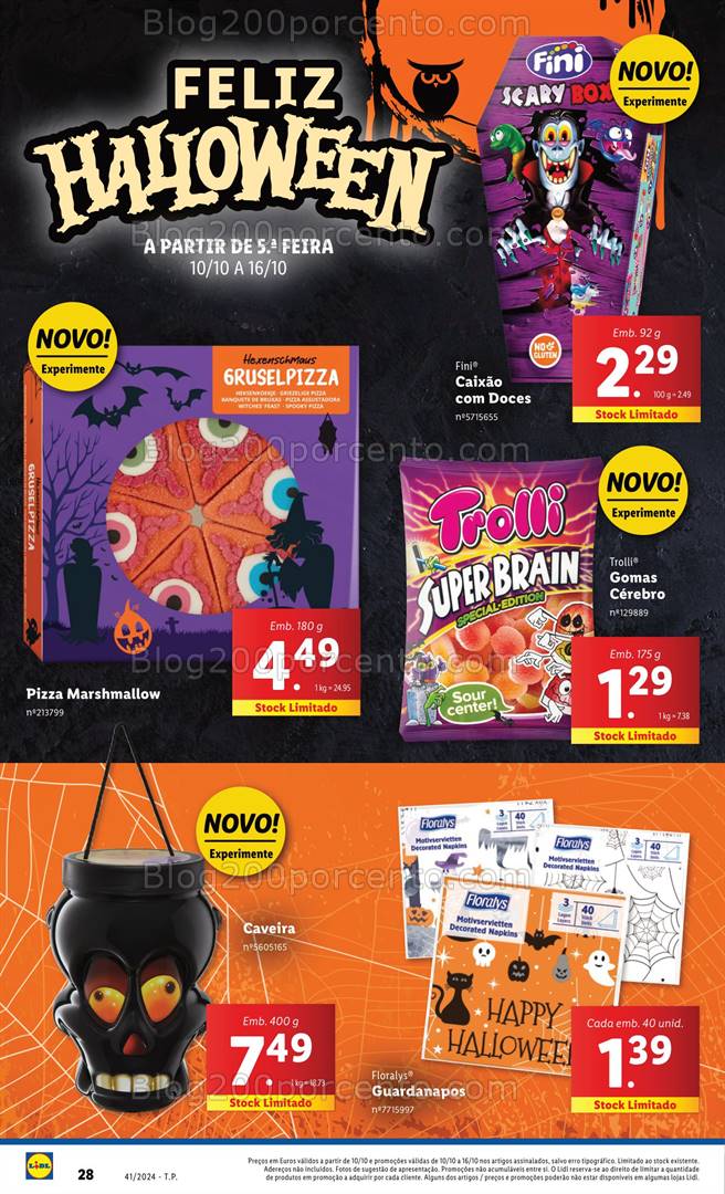 Antevisão Folheto LIDL Promoções de 10 a 16 outubro