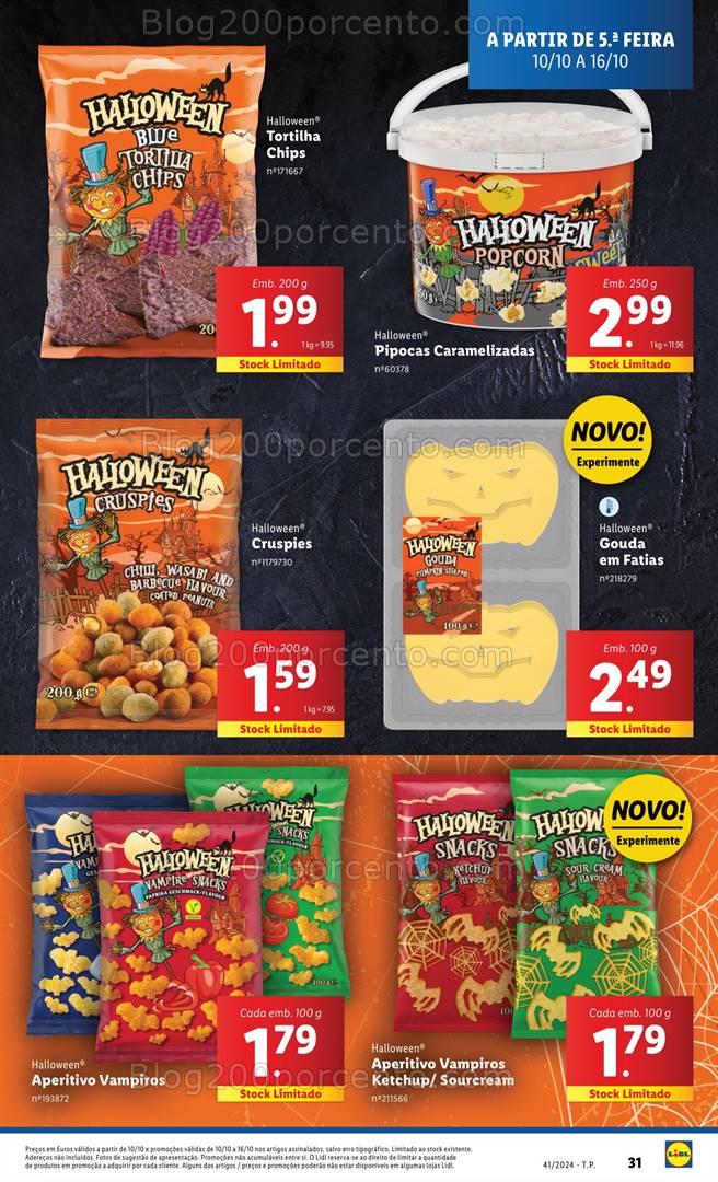 Antevisão Folheto LIDL Promoções de 10 a 16 outubro