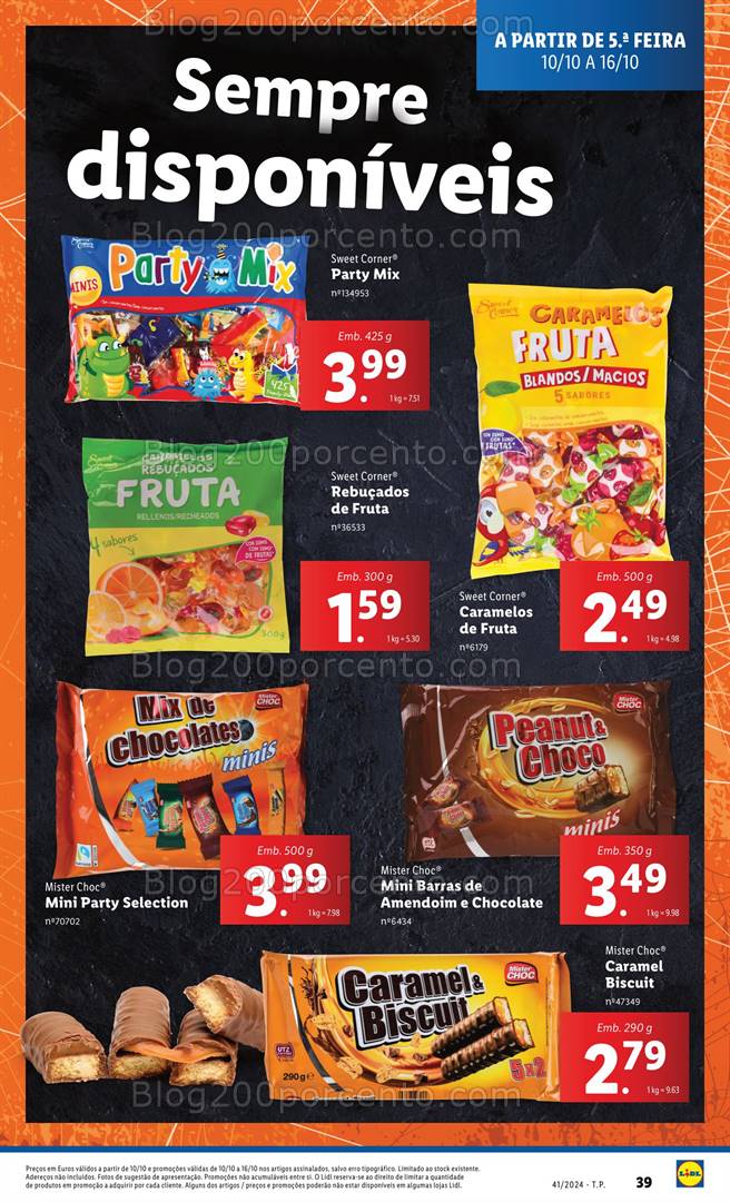 Antevisão Folheto LIDL Promoções de 10 a 16 outubro