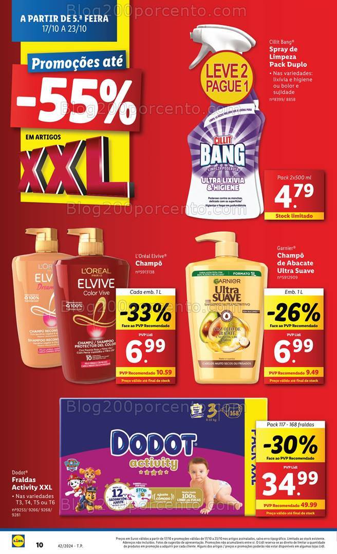 Antevisão Folheto LIDL Promoções de 17 a 23 outubro