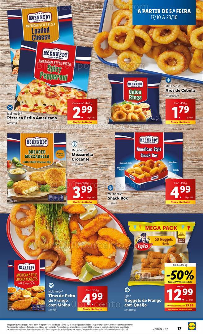 Antevisão Folheto LIDL Promoções de 17 a 23 outubro