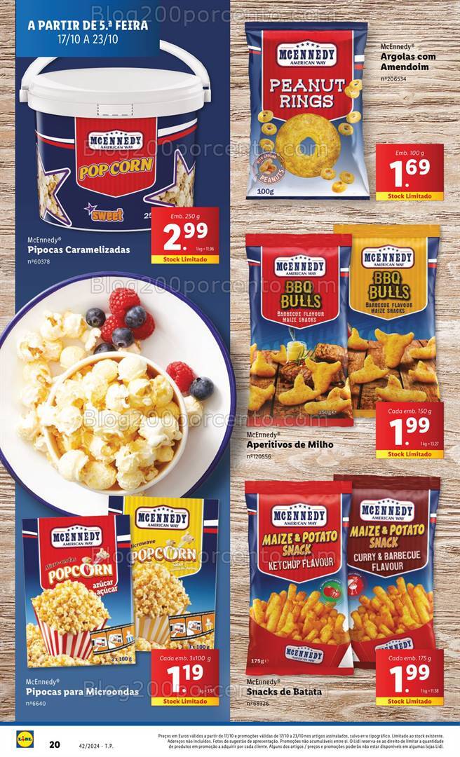 Antevisão Folheto LIDL Promoções de 17 a 23 outubro