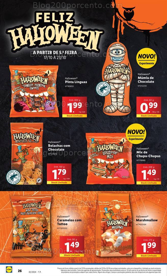 Antevisão Folheto LIDL Promoções de 17 a 23 outubro