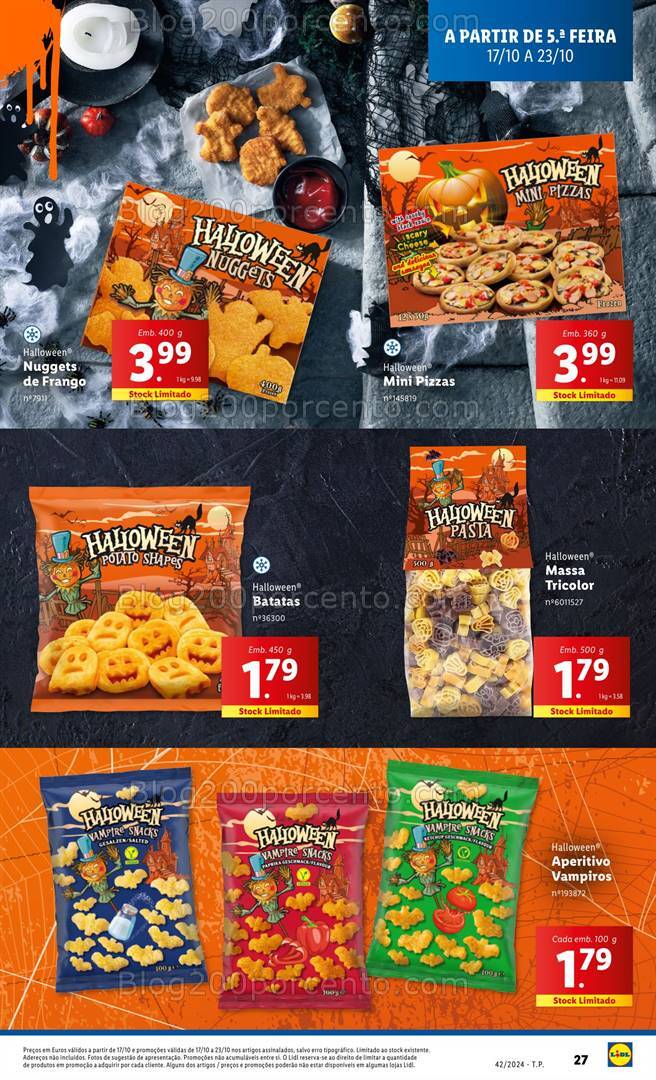 Antevisão Folheto LIDL Promoções de 17 a 23 outubro