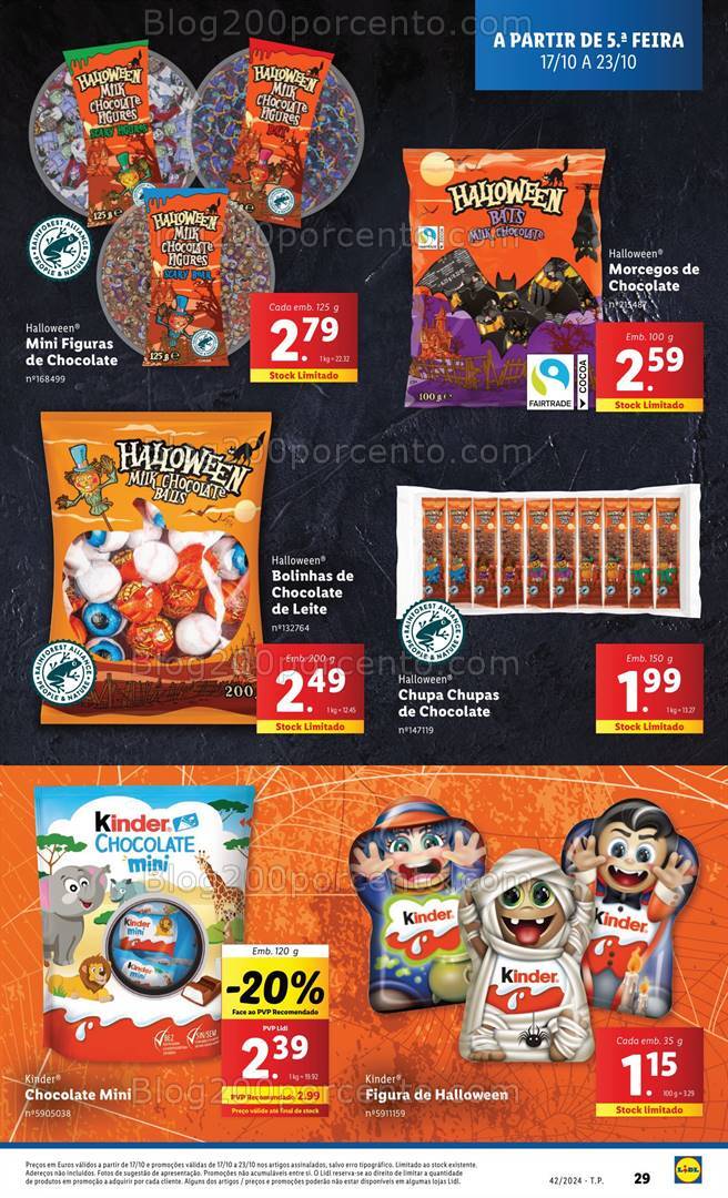 Antevisão Folheto LIDL Promoções de 17 a 23 outubro