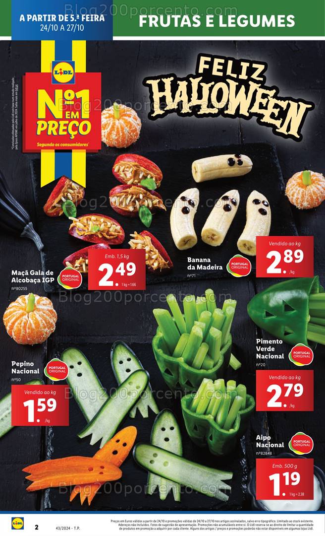 Antevisão Folheto LIDL Promoções de 24 a 30 outubro