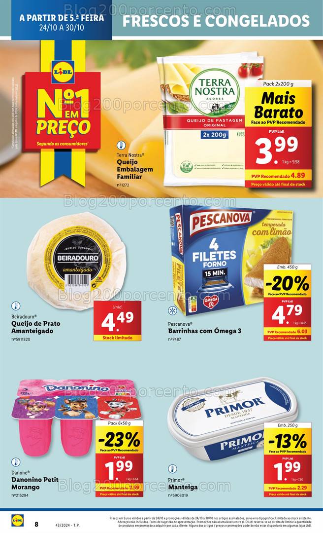 Antevisão Folheto LIDL Promoções de 24 a 30 outubro