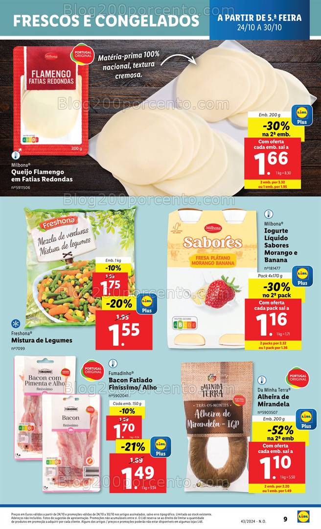 Antevisão Folheto LIDL Promoções de 24 a 30 outubro