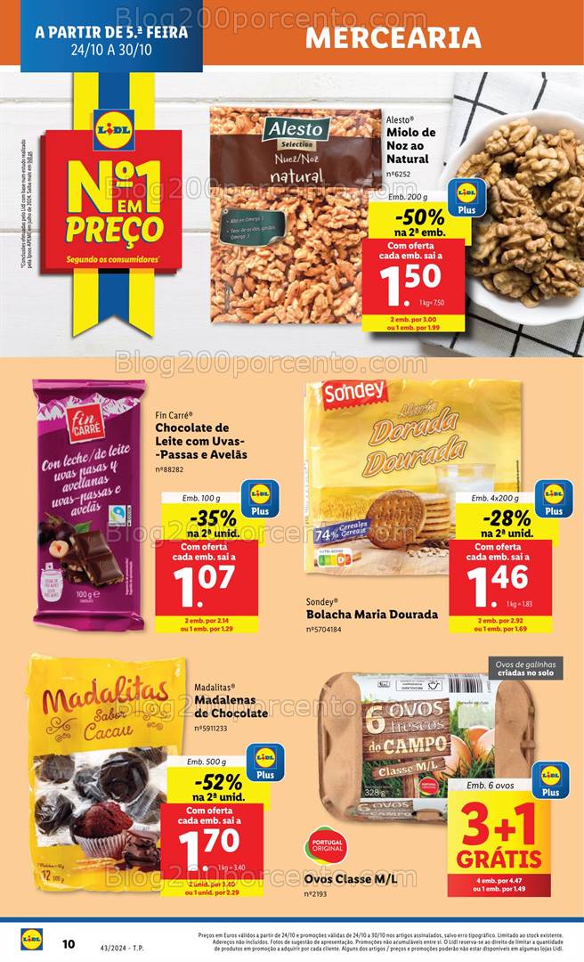 Antevisão Folheto LIDL Promoções de 24 a 30 outubro