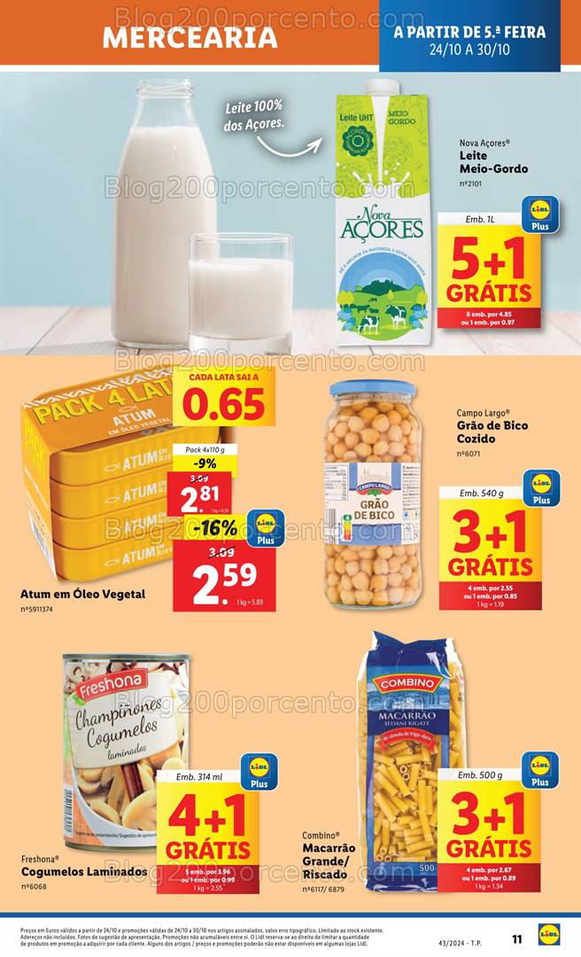 Antevisão Folheto LIDL Promoções de 24 a 30 outubro