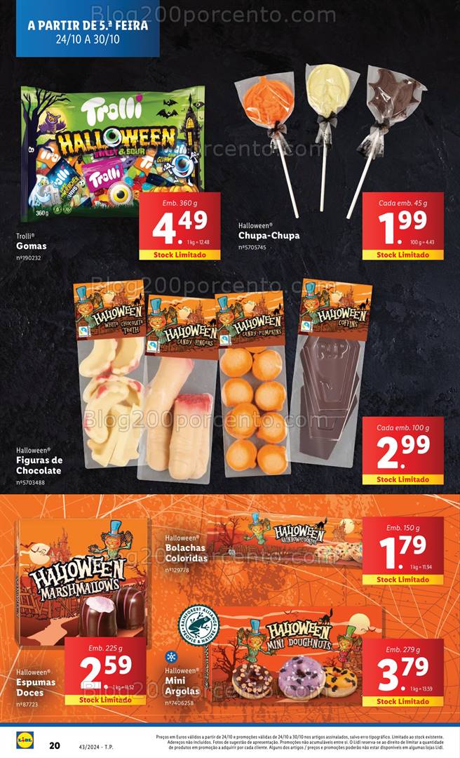 Antevisão Folheto LIDL Promoções de 24 a 30 outubro