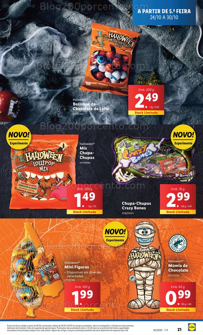 Antevisão Folheto LIDL Promoções de 24 a 30 outubro