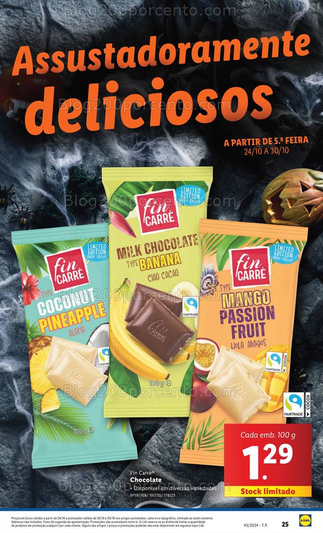 Antevisão Folheto LIDL Promoções de 24 a 30 outubro