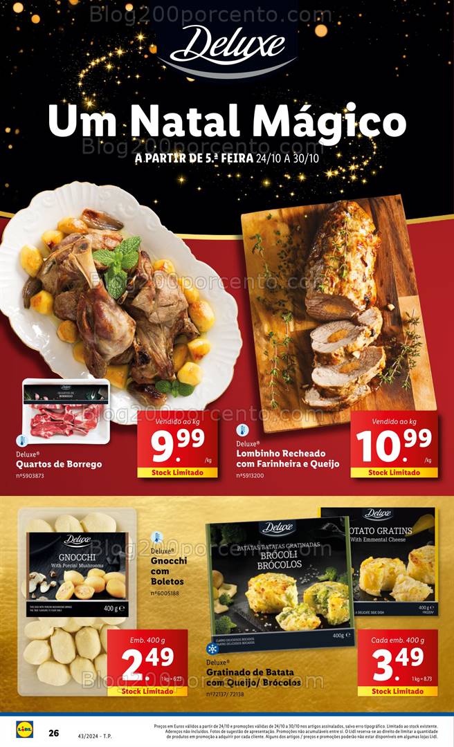 Antevisão Folheto LIDL Promoções de 24 a 30 outubro