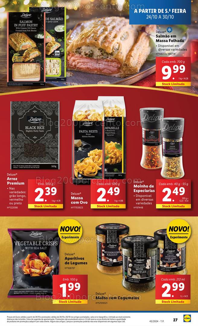 Antevisão Folheto LIDL Promoções de 24 a 30 outubro