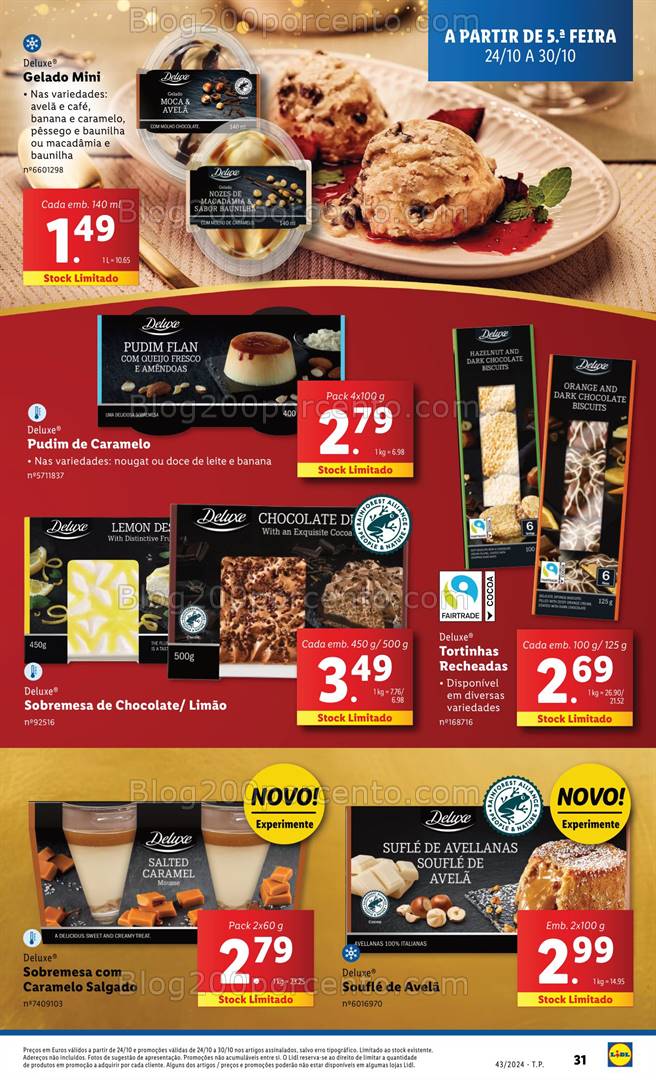 Antevisão Folheto LIDL Promoções de 24 a 30 outubro