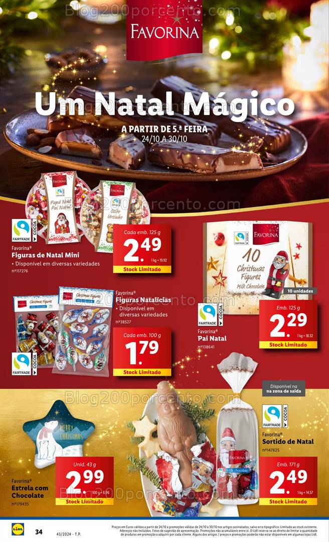 Antevisão Folheto LIDL Promoções de 24 a 30 outubro