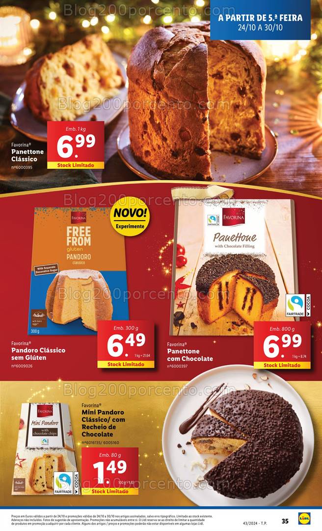 Antevisão Folheto LIDL Promoções de 24 a 30 outubro