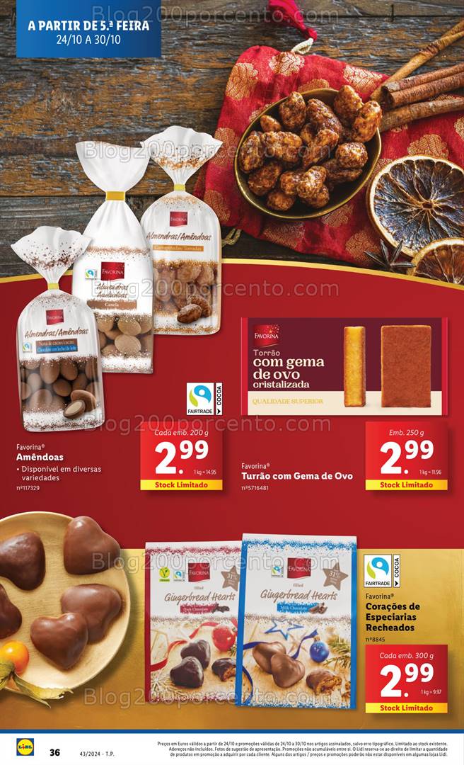 Antevisão Folheto LIDL Promoções de 24 a 30 outubro