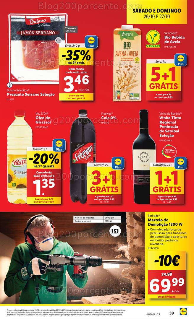 Antevisão Folheto LIDL Promoções de 24 a 30 outubro