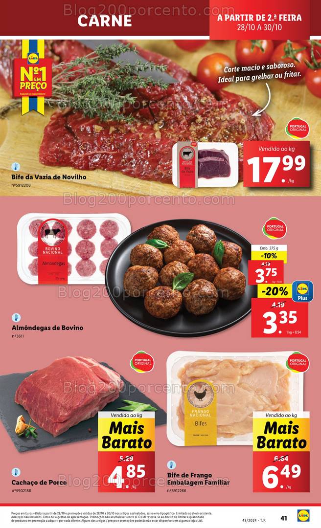 Antevisão Folheto LIDL Promoções de 24 a 30 outubro