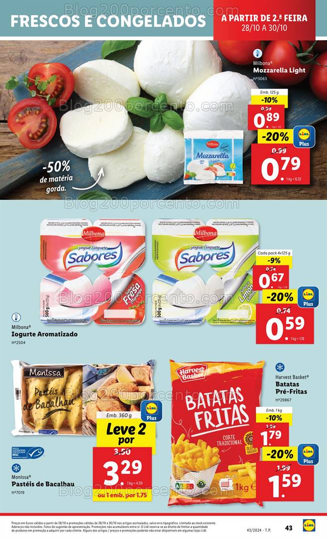 Antevisão Folheto LIDL Promoções de 24 a 30 outubro