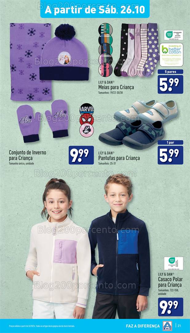 Antevisão Folheto ALDI Promoções de 23 a 29 outubro