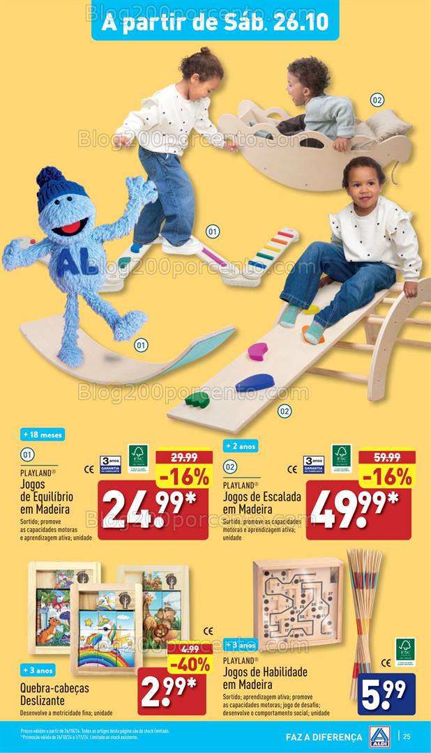 Antevisão Folheto ALDI Promoções de 23 a 29 outubro